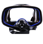 Adult mask snorkeling tempered glass mirror