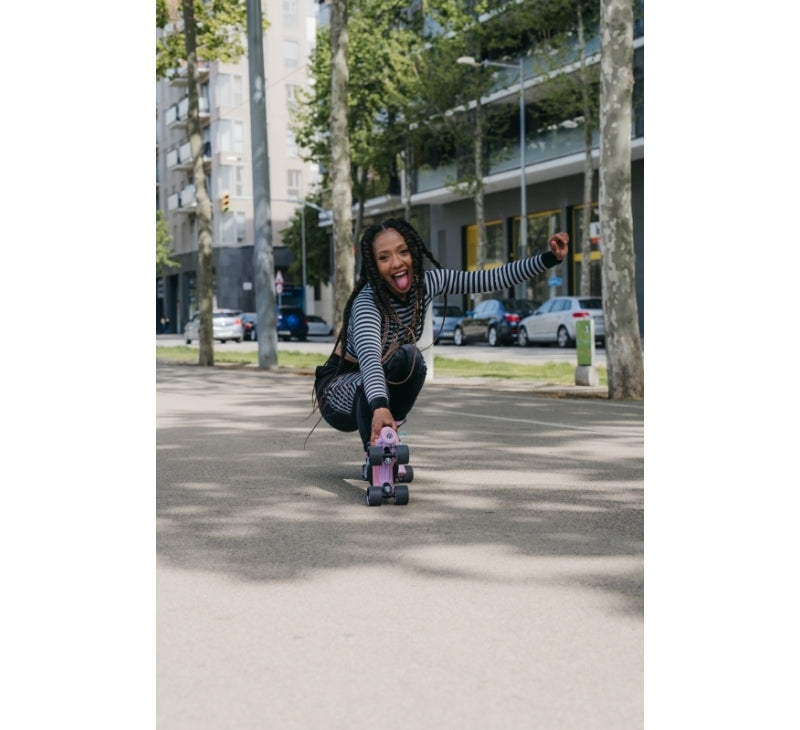 Chaya Melrose Black & Pink Roller Skates
