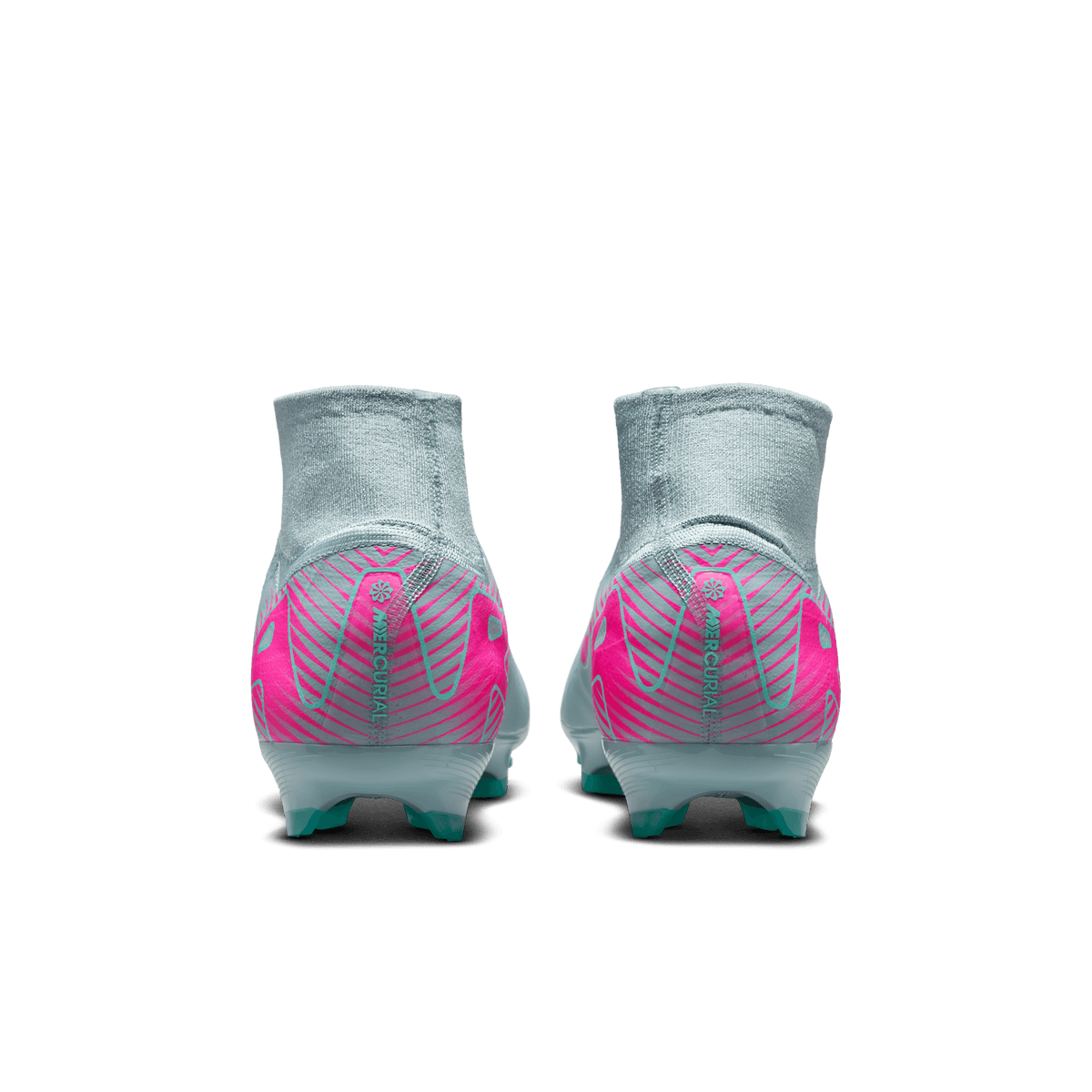 Nike Mercurial Superfly 10 Pro FG High-Top Soccer Cleats-Ocean Cube/Pink Blast