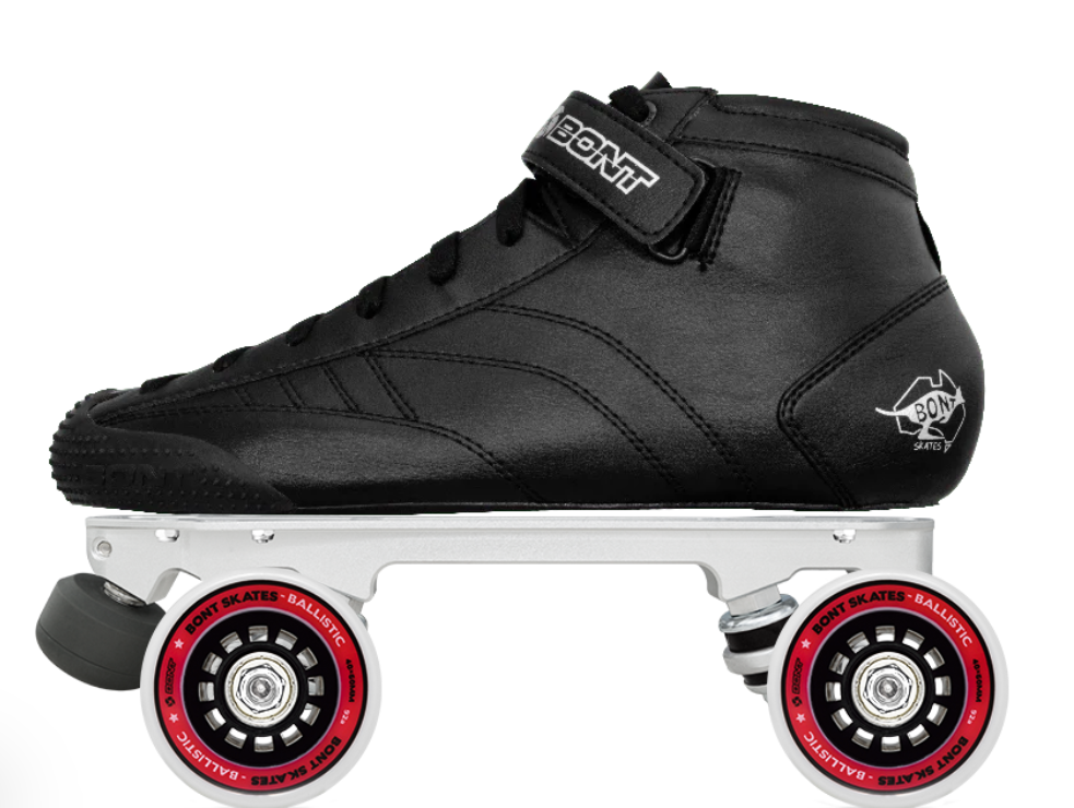 Bont Prostar Roller Skates - Black Microfiber