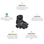 Flying Eagle F5S+ Eclipse Black Skates