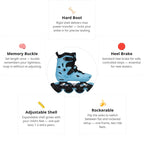 Flying Eagle S7 Nimbus Pro Blue Skates